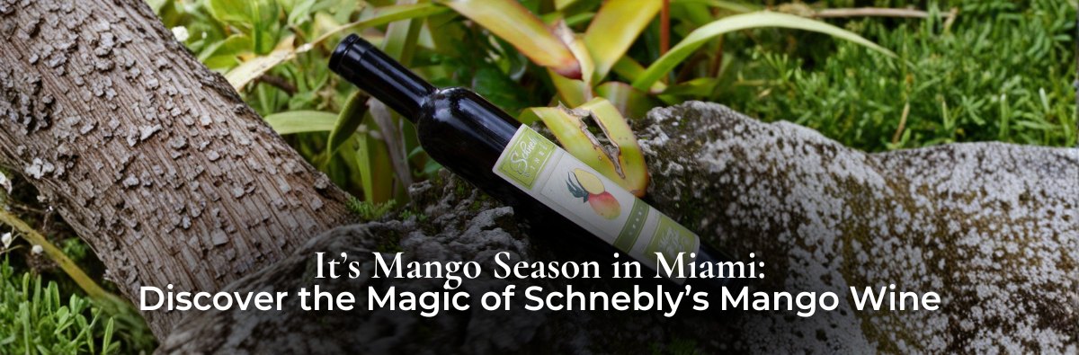 It’s Mango Season in Miami: Discover the Magic of Schnebly’s Mango Wine